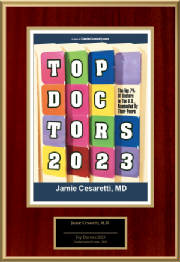 Jamie Cesaretti, MD: Castle Connolly Top Doctors - Top 7% 2023