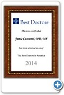 Jamie
                                                               Cesaretti, MD: Best Doctors Award 2014