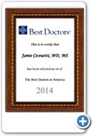 Jamie
                           Cesaretti, MD: Best Doctors Award 2014