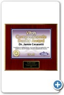 Jamie Cesaretti, MD: Vitals' Compassionate Doctor's Award 2014