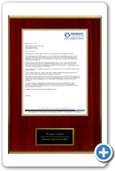 Jamie Cesaretti, MD: Repeat Winner Patient's Choice Award letter 2010