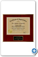 Jamie Cesaretti, MD: Most Compassionate Doctor Award 2010 Certificate of Appreciation