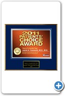 Jamie Cesaretti, MD: Patient's Choice Award 2011