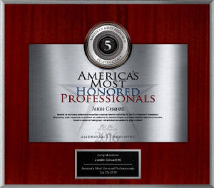 America's Most Honored Professionals 2016 - Jamie Cesaretti, MD