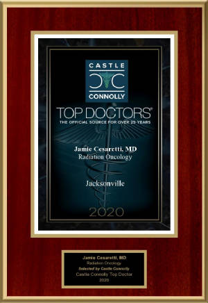 Castle Connolly Top Doctors&reg; for&nbsp;Jacksonville,&nbsp;FL&nbsp;region in 2020.